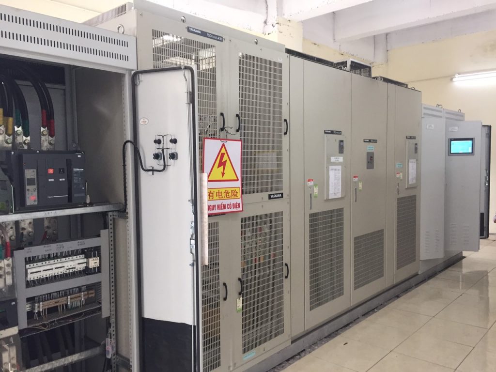 Lắp đặt tủ biến tần